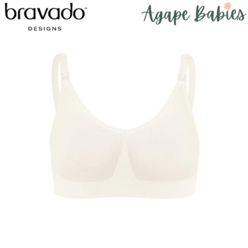 Bravado Designs Body Silk Seamless Nursing Bra - Sustainable - Antique White