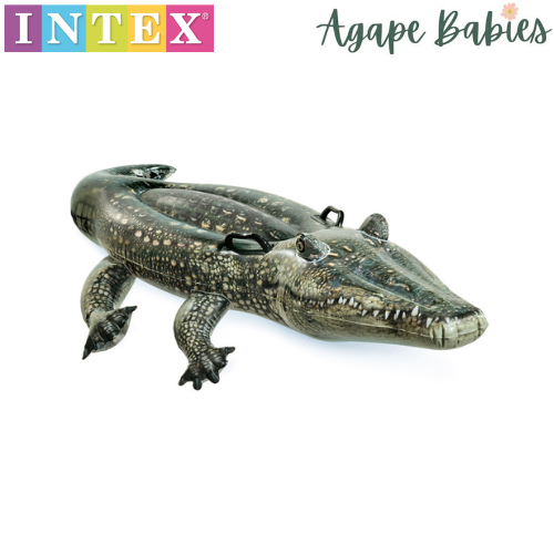 INTEX Realistic Gator Ride-on, Ages 3+