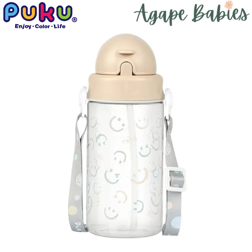 Puku Tritan Straw Bottle 330ml/500ml