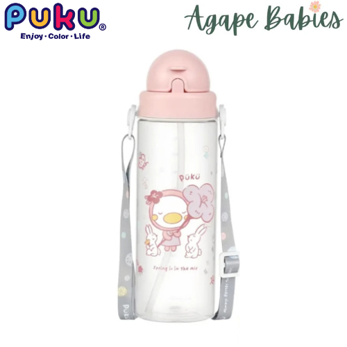 Puku Tritan Straw Bottle 330ml/500ml
