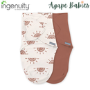 Ingenuity Swaddleme Original Heart 2pk - 3 Designs