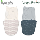 Ingenuity Swaddleme All Season 1pk - 2 Designs