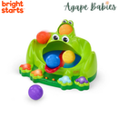 Bright Starts Poppin' Ball Frog Ball Play Toy