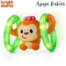 Bright Starts Roll & Glow Monkey Toy