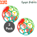 [2 Pack] Bright Starts Oball Rainstick Rattle Toy