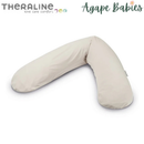 Theraline The Original Maternity and Nursing Pillow - Pebble Grey Bamboo
