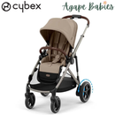 Cybex E-Gazelle S TPE BP Stroller - Almond Beige