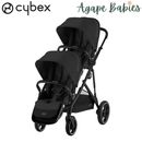 Cybex Gazelle S 2 Stroller Black BP With S 2 Seat - Moon Black (Bundle Pack)