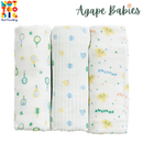 Not Too Big Bamboo Swaddles 3pk - 7 Designs