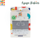 Not Too Big Elephant Bodysuits 3pk