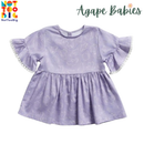 Not Too Big Birds Bamboo Blouse - Lilac