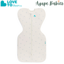 Love To Dream Swaddle Up Bamboo Lite - Sunny Mist Blue