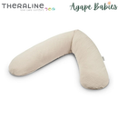 Theraline The Original Maternity & Nursing Pillow Cover - Sand Beige Muslin
