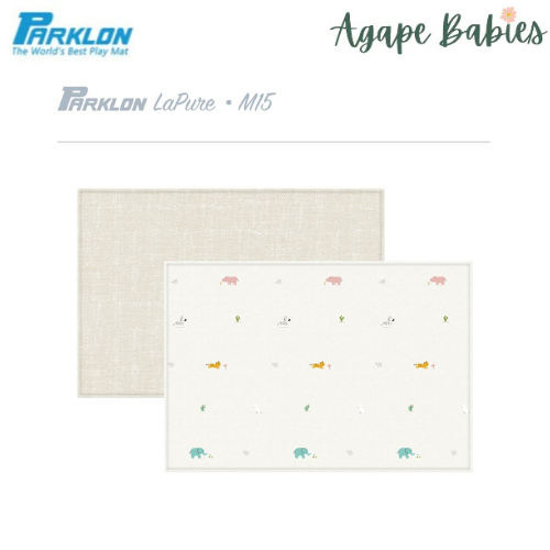 Parklon LaPure Jungle Friends Fabric Beige (M15) Size: 1900 x 1300 x 15mm