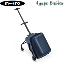 [2Yrs Local Warranty] Micro Ride On Luggage Eazy Weekender - Dark Blue