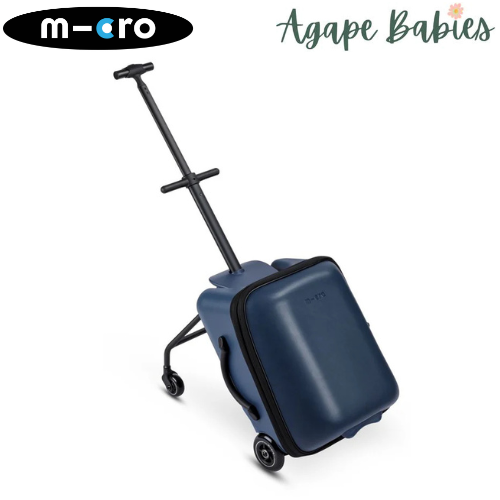 [2Yrs Local Warranty] Micro Ride On Luggage Eazy Weekender - Dark Blue