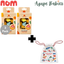 [2 Pack] Nom Gem Biscuit Counters - 20pcs