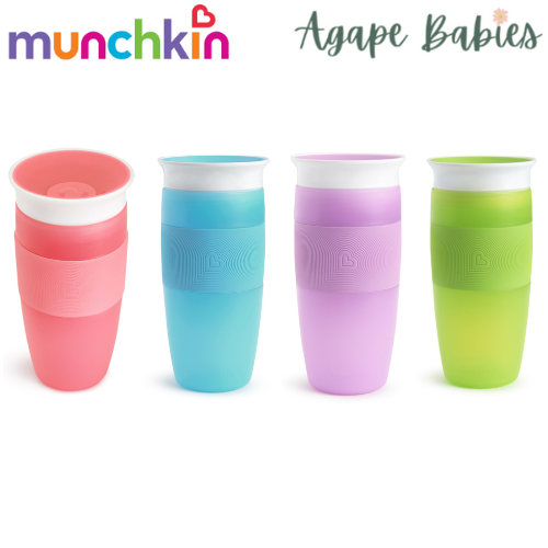 [2-Pack] Munchkin Miracle ® 360° Sippy Cup - 14oz