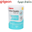 Pigeon Cotton Swabs Thin Stem 200pcs/Hinged Case