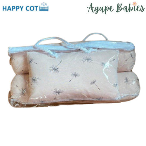 Happy Cot Happy Friends Baby Pillow & Bolster Set - Dandelion