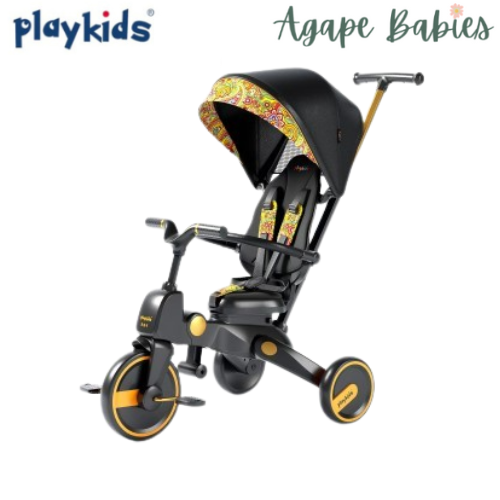 PlayKid 7 In 1 Trike Easy Foldable Tricycle - 3 Color