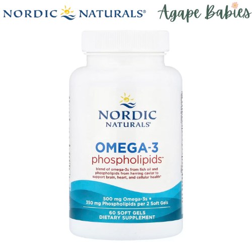 Nordic Naturals Omega Phospholipids - Unflavored, 60 sgls. Exp: 09/26