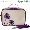 SoYoung Lunch Box Bag - Purple Dandelion