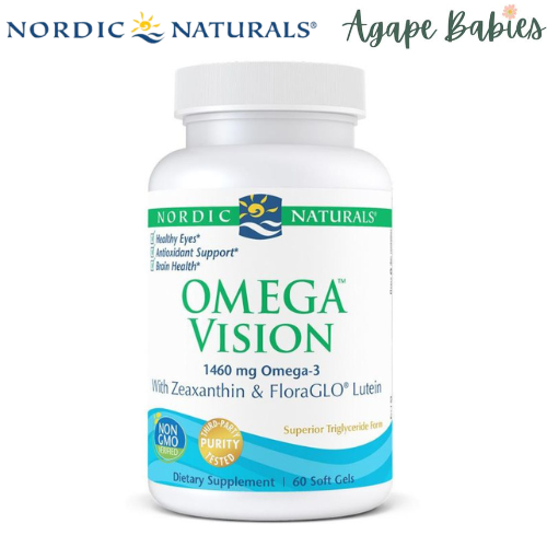 Nordic Naturals Omega Vision, 60 sgls. Exp: 06/28