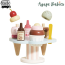 Le Toy Van Wooden Ice Cream Stand & Toppings