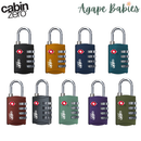 CabinZero Travel TSA Lock - 9 Colors