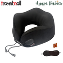 Travelmall 3-in-1 Rebond-M Foldable Memory Foam Pillow with Eye Mask & Ear Plugs