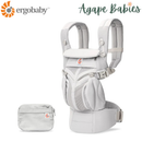 [10 year local warranty] Ergobaby Omni Classic Mesh Baby Carrier - Pearl Grey