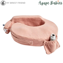 My Brest Friend Deluxe Nursing Pillow - Soft Rose