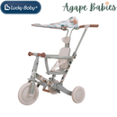 Lucky Baby 4 In 1 Tricycle - Safari