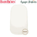 Baby Bjorn Fitted Sheet For Cradle - White Organic