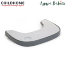 Childhome Evolu Feeding Tray + Silicone Placemat - Anthracite