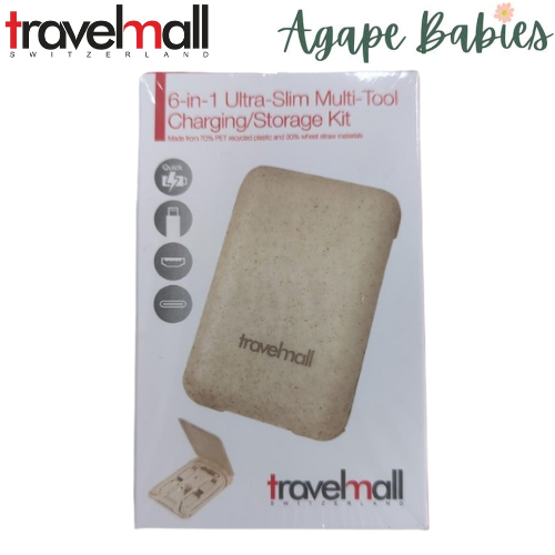 Travelmall Eco-Friendly Ultra Slim Multi-Tool Charging/Storage Kit