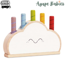 Le Toy Van Rainbow Cloud Pop-Up Toy - 6 Piece