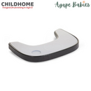 Childhome Evolu Feeding Tray + Silicone Placemat - Black