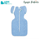 Love To Dream Swaddle Up Transition Bag Bamboo Time & Space - Mid Blue