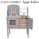 Jabadabado Kitchen With Pot & Pan Grey