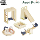 Le Toy Van Wooden Dolls House Outdoor Play Furniture