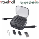 Travelmall 8-in-1 Multi-Tool Travel Essentials Kit
