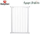 Baby Dan Pet Premier Extra Tall Pressure Fit Gate with 4 Extensions (White) by Scandinavian Pet Design