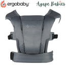 [10 year local warranty] Ergobaby Embrace Soft Air Mesh Newborn Baby Carrier - Washed Black