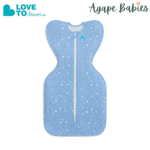 Love To Dream Swaddle Up Bamboo Original Time & Space Blue
