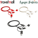 Travelmall Multi-Tool 5-in-1 Charge and Syn Cable - 3 Colors