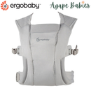 [10 year local warranty] Ergobaby Embrace Soft Air Mesh Newborn Baby Carrier - Soft Grey