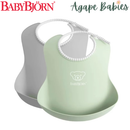 BabyBjorn Baby Bib 2 Pcs - 4 Colors