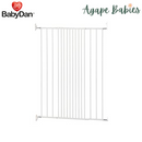 Baby Dan Streamline Extra Tall Wall Mounted Safety Gate (White)